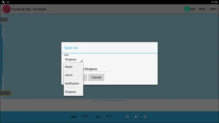 Cut Mp3 Make Ringtons Audio Fx android App screenshot 4